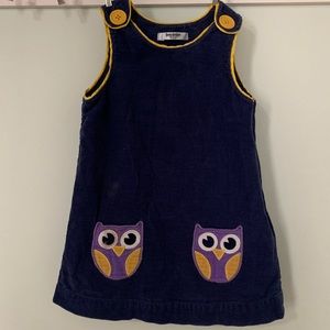 Baby Boden navy jumper dress size 12-18 months